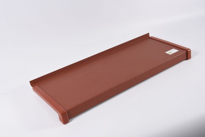 Parapet zewnętrzny stalowy mat 8004