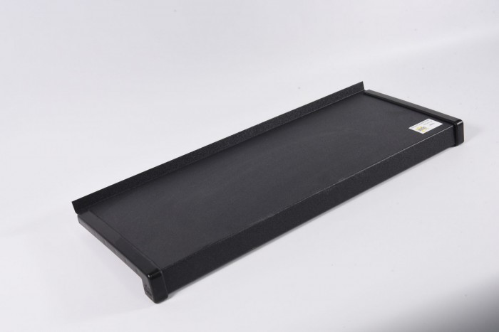 Parapet zewnętrzny stalowy mat 9005
